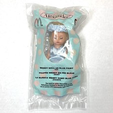 NEW 2004 McDonald s Madame Alexander WENDY DOLL AS BLUE FAIRY Happy Meal Toy