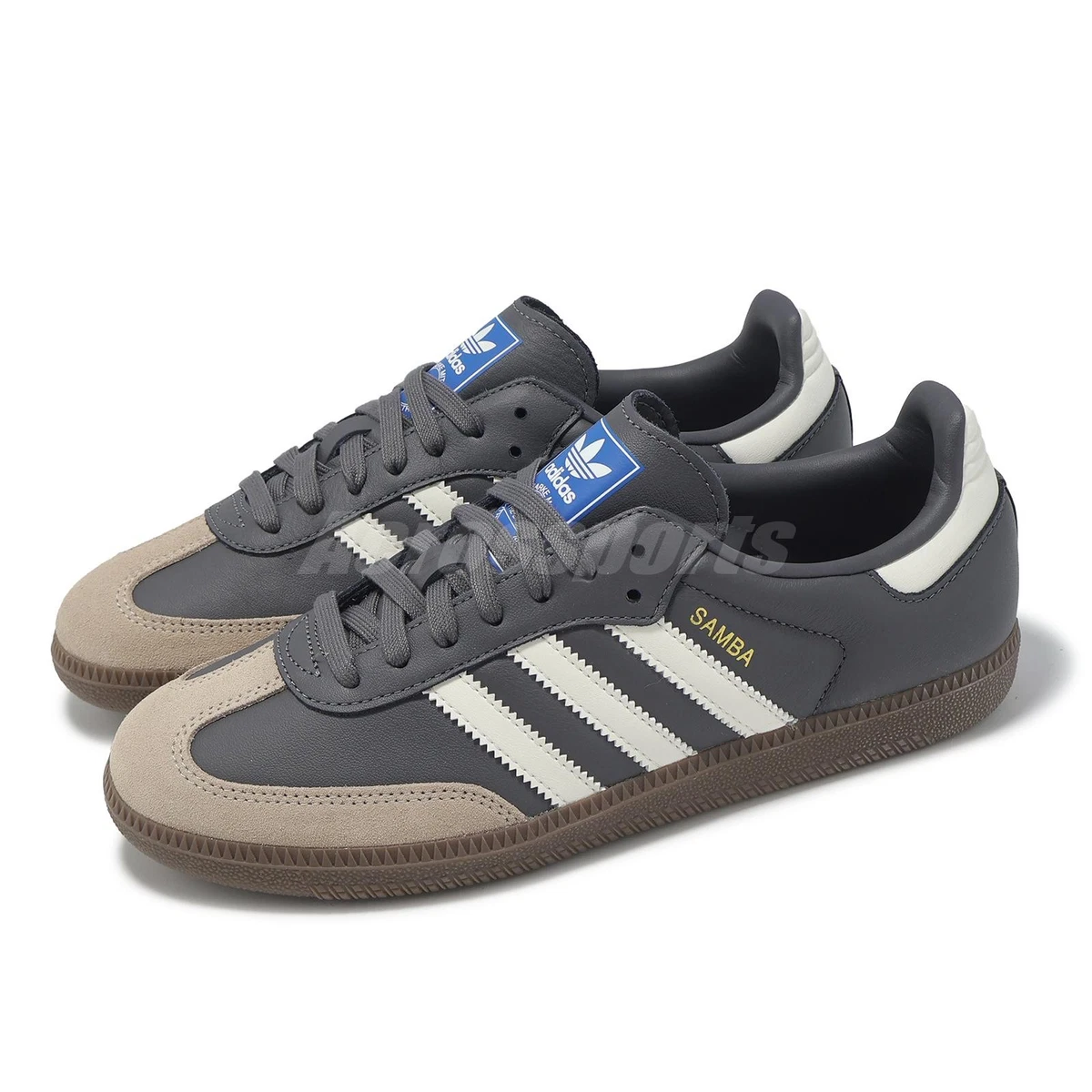 Adidas Samba OG Grey Core White Gum for sale | eBay