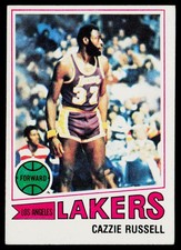 1977-78 Topps SET-BREAK #59 Cazzie Russell EX or Better, (HUCK'S)