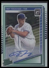2025 Donruss #163 Trey Yesavage Optic Holo Autographs