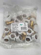 25-Pack BestPex 41198 RV Fresh Water PEX Line LF Brass Elbow 1/2 PEX X 1/2FPT