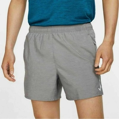 Nike Men s Challenger 5  Lined Running Shorts Gray Pockets Size XXL NEW