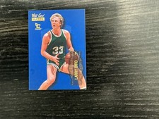 2022-23 Wild Card Matte - Larry Bird #MB-51 Blue