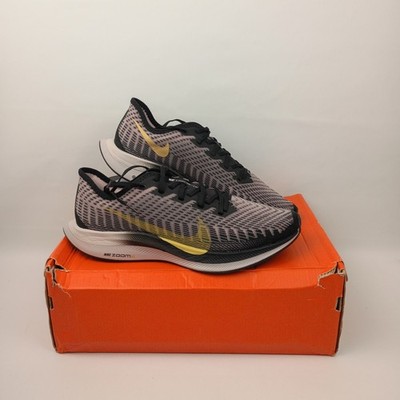 Nike Zoom Pegasus Turbo 2 AT8242 007 Gray Running Shoes Size 10 Women's 