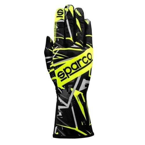 GANTS BERING YORK HOMME NOIR / JAUNE FLUO - Equipement Moto Rouen