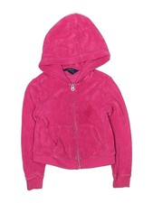 Polo by Ralph Lauren Girls Pink Zip Up Hoodie 6