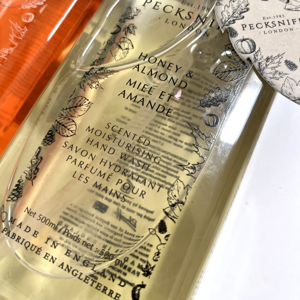 2x Pecksniff’s Manzana Canela y Miel Almendra Juego de Lavado a Mano • Acogedores Jabones de Lujo Foto 3 de 4