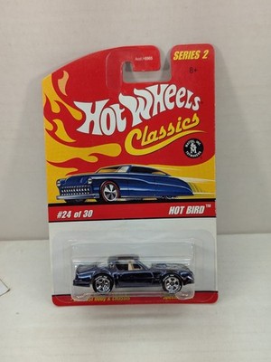 Classics Series 2 Hot Wheels #24 Hot Bird Firebird Specta Flame Dark Blue
