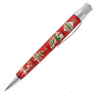 Retro 51 Tornado “HOLIDAY STAMP” Rollerball Pen Rare
