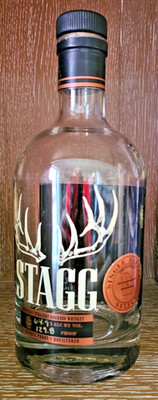 Stagg Junior Empty Bottle 129.8 Barrel Proof STORE PICK GA SP W/CORK