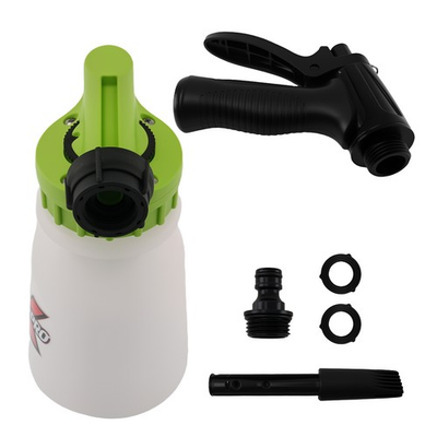 #ad 1L Adjustable Pressure Washer Car Wash Foam Cannon Gun Quick Connector 6 10bar $22.80