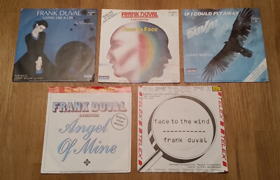 FRANK DUVAL - KONVOLUT - 5 X 7'' - SINGLES - VG+ - VG+++ -