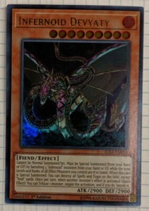 Infernoid Devyaty BLLR-EN054 Ultra Rare Yu-Gi-Oh Card English Mint New