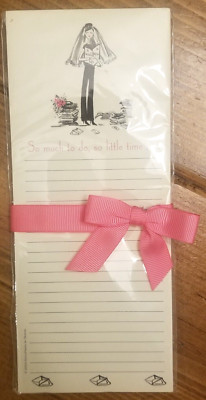 StylePress bon bon Note Pad Magnet Back Wedding 101 So much to do so little time
