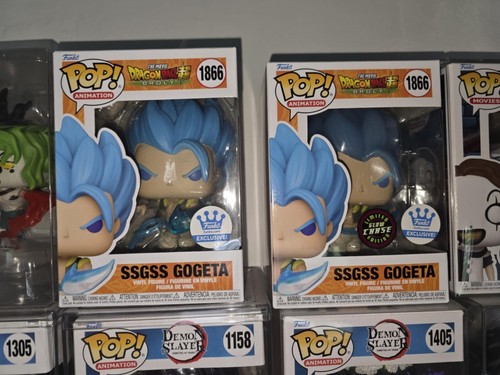 SSGSS Gogeta 1866 Funko Chase + Normal