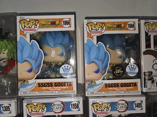 SSGSS Gogeta 1866 Funko Chase + Normal