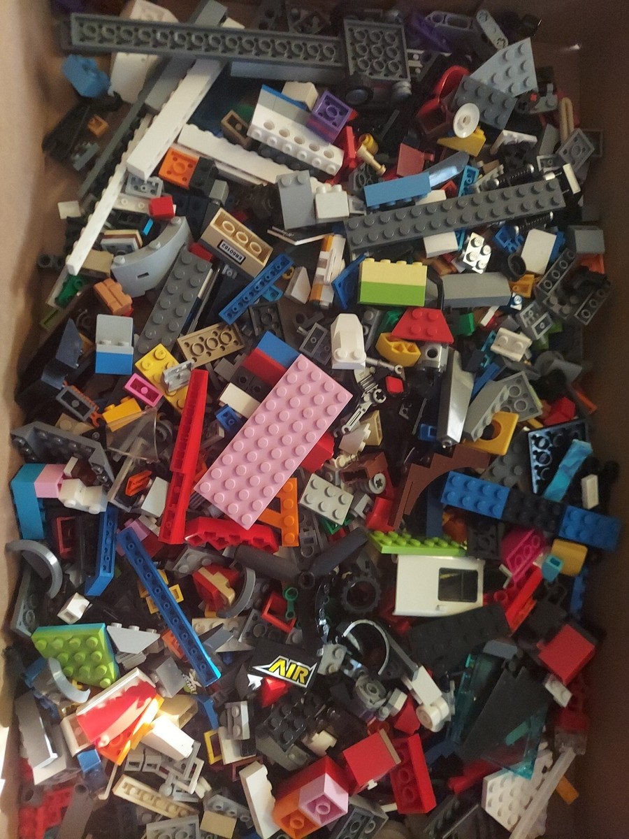 2+ POUND Of LEGO'S Bricks parts pieces Star Wars City Etc Bulk