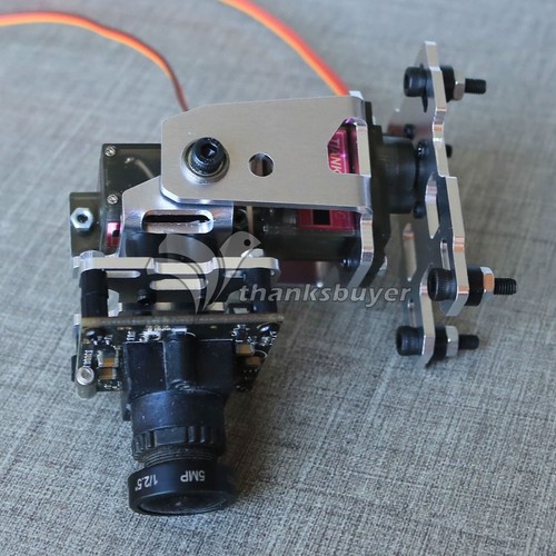 2 Axis Gimbal FPV Gimbal Drone Gimbal for Model Aeroplane Cameras FPV Drone Cam - Picture 3 of 4