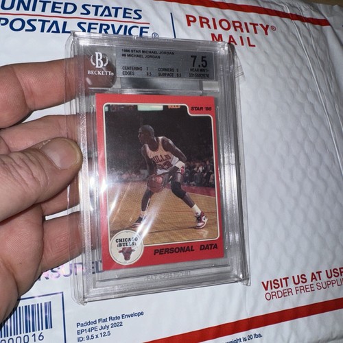 Michael Jordan Rookie Card BGS 7.5 Star 1986 Vintage RC Chicago Bulls 9.5 SUBS! - Picture 11 of 22