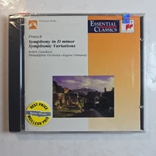 Franck: Symphony in D minor; Symphonic Variations (Sony, 1998)