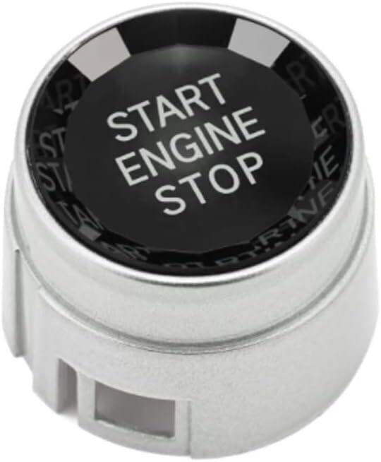 Silver Start Stop Engine Push Button Switch Cover Crystal For BMW F20 F30 F10