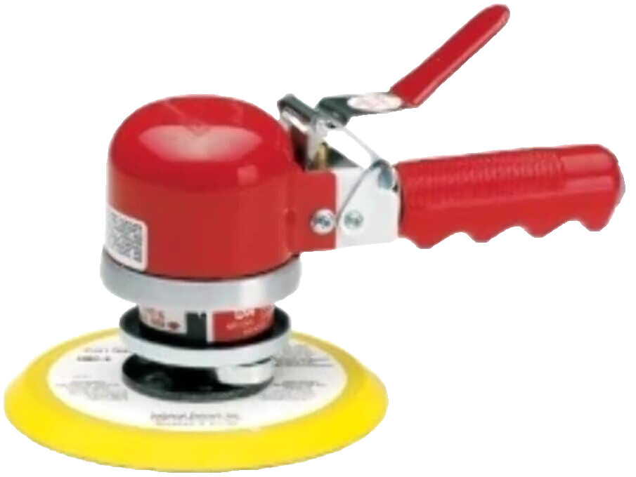 6 " Dual Action Da Air Sander With Psa Stick On Pad And Built In Regulator EM