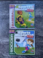 2 Sports Illustrated Kids Baseball Game 1 / Soccer Game 2 Wendy’s CD ROM Windows