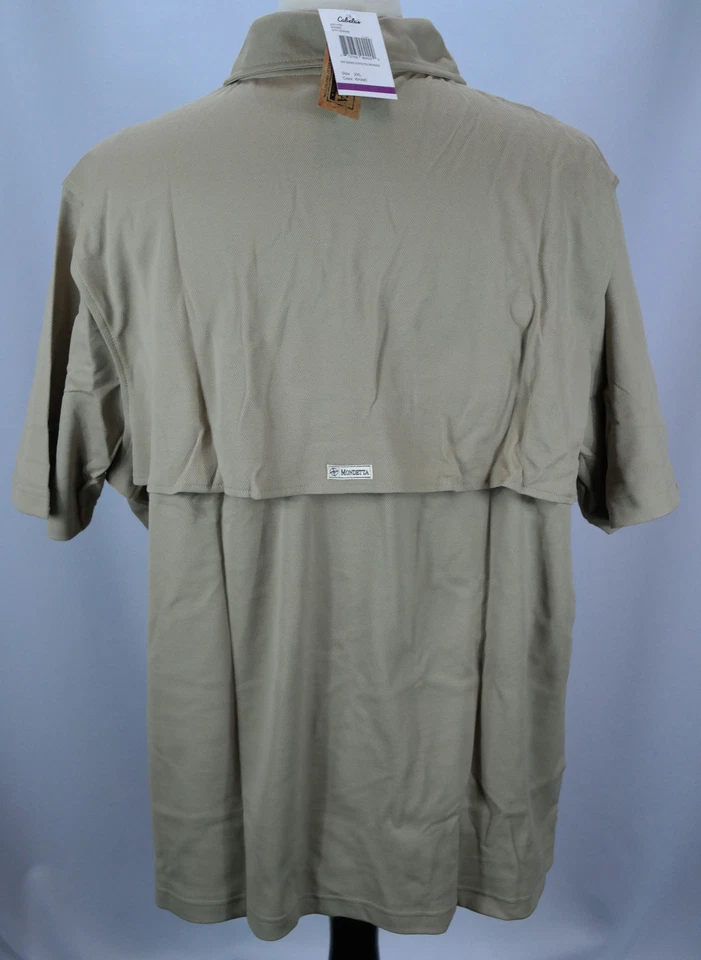 Camisa Polo de Pesca Cabela's Mondetta Ventilada/Mecha de Humedad/Protección UV XXL NUEVA CON ETIQUETAS Foto 4 de 4