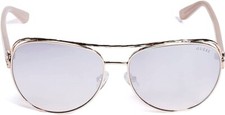 Guess GF6072 28U Rose Gold Mirrored Aviator Metal Sunglasses Frame 58-14-135 LP