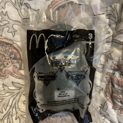 2006 McDonald Happy Meal Toy Disney Pixar Cars Porsche Blue Sally #3 NEW Sealed