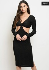 shimmery bodycon dress