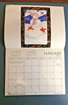 HABITAT FOR HUMANITY 2005 Calendar with Beautiful Artwork Mint | eBay
