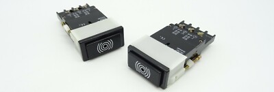 2x Summer EAO 03-810.001 Buzzer Alarmgeber Alarm Transmitter Flush IP40 24x48 mm