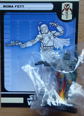 Star Wars Miniatures Rebels and Imperials #2P23/24 Boba Fett (VR)