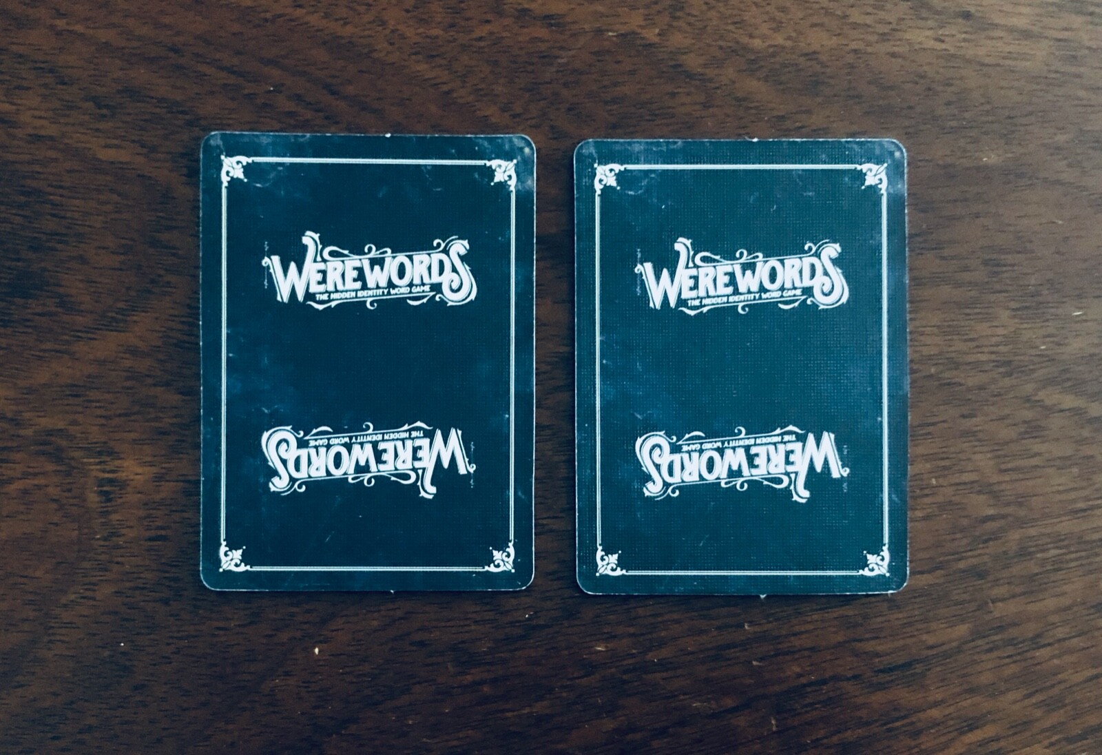 Werewords Set of 2 Werewolf Cards Official Extra/Replacement Game ...