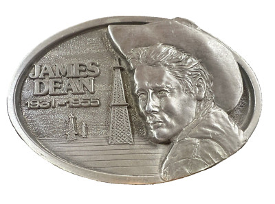 James Dean Limited Edition Belt Buckle #11 American Legends Foundry Vintage 1991