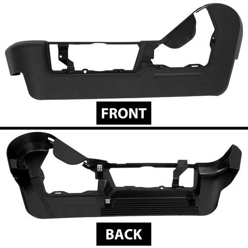 2PCS For 2009-2014 Ford F150 F-150 Seat Cover Trim Panel Bezel Left Driver Side - Picture 11 of 14