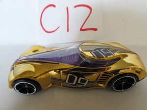 hot wheels gold car