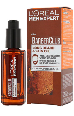 L'OREAL MEN EXPERT BARBER CLUB LONG BEARD & SKIN OIL 30 ml / 1 fl oz