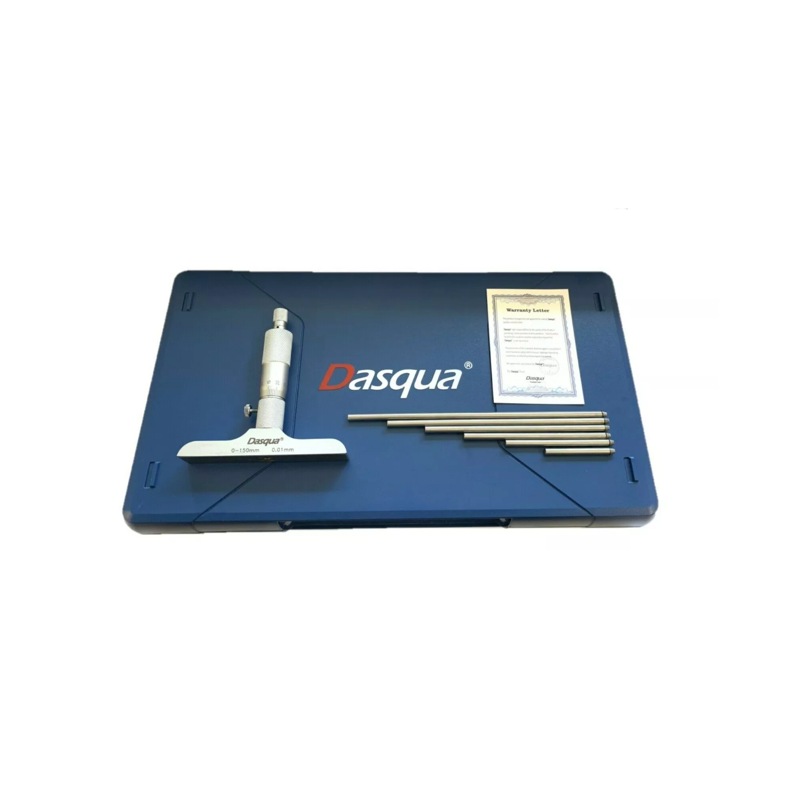 0-150MM DEPTH GAUGE MICROMETER METRIC PRECISION MADE BY DASQUA 4611-8125 RDG