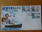 BRITISH COMMONWEALTH FIRST DAY COVER ROYAL WEDDING 81 23rd JUNE SEYCHELLES #724