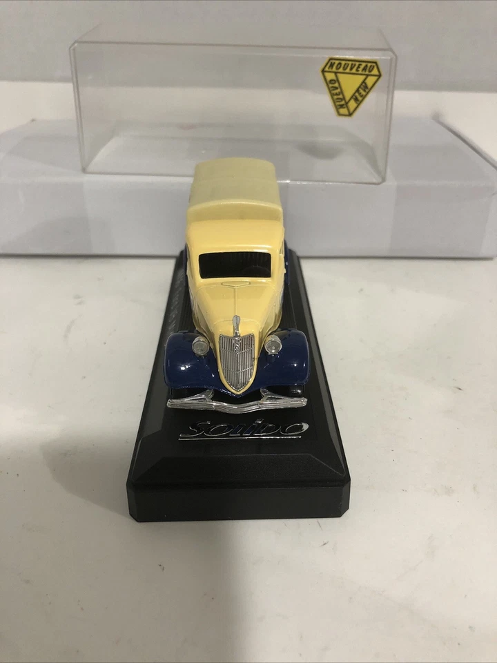 Camioneta pickup Ford Solido #4436, 1934, Miko Ice Cream escala 1:43 nueva en caja Foto 4 de 4