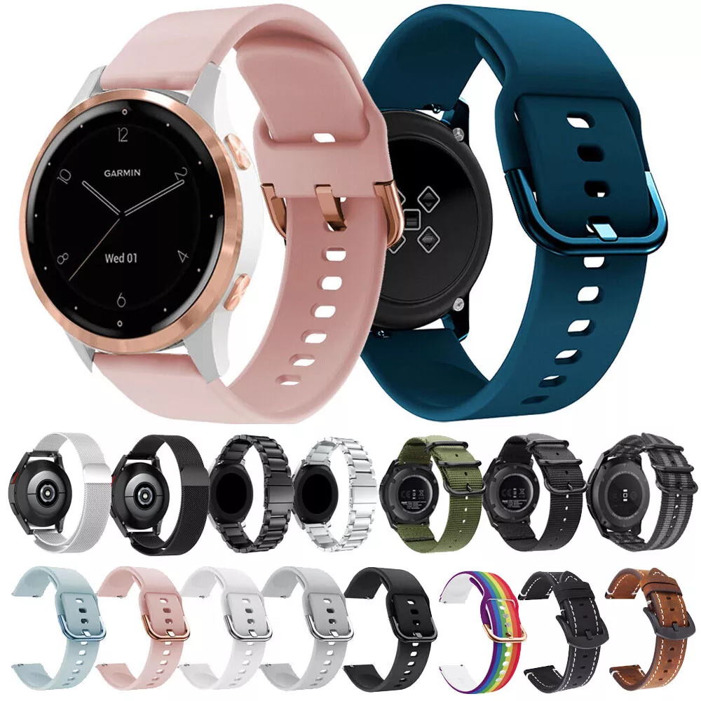 18mm Stainless Steel Watch Bands for Garmin Venu 2S