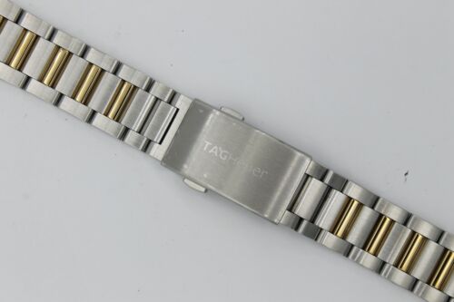 New BD0912 TAG Heuer Mens Watch Bracelet Band Gold FAD018 WAY1151 WAY2151 Links