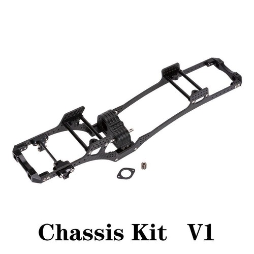 Montaje servo de riel de chasis LCG / caja de cambios / montaje de parachoques para rastreador de radiocontrol 1/10 SCX10 - Imagen 19 de 27