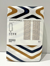 Rideaux IKEA ANGSKOVALL, 1 paire, 2 panneaux, multicolore, 145x300 cm, 57x118...