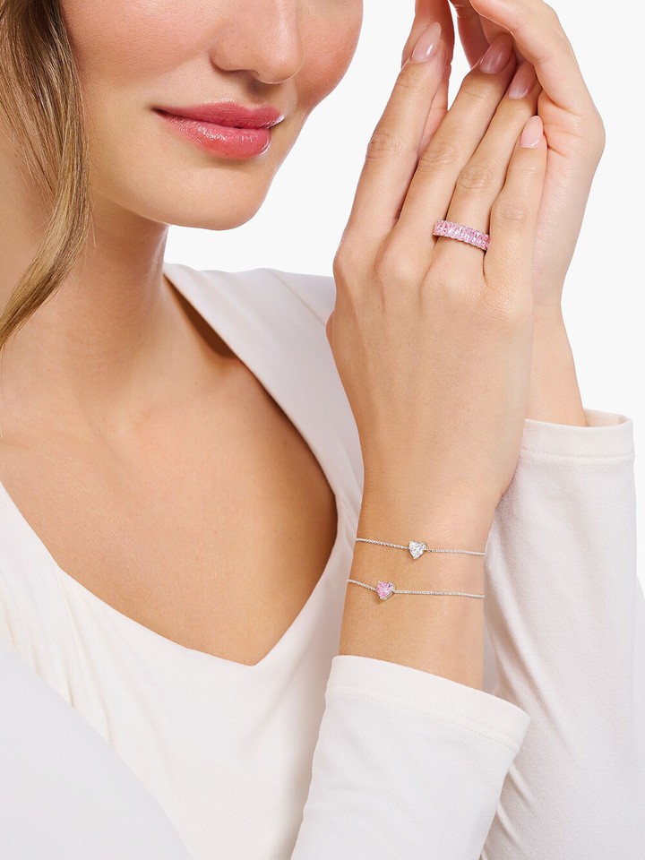 THOMAS SABO Bracciale Donna Argento 925 - Modello Statement A1917-051-14-L19v - Gioiello Regalo