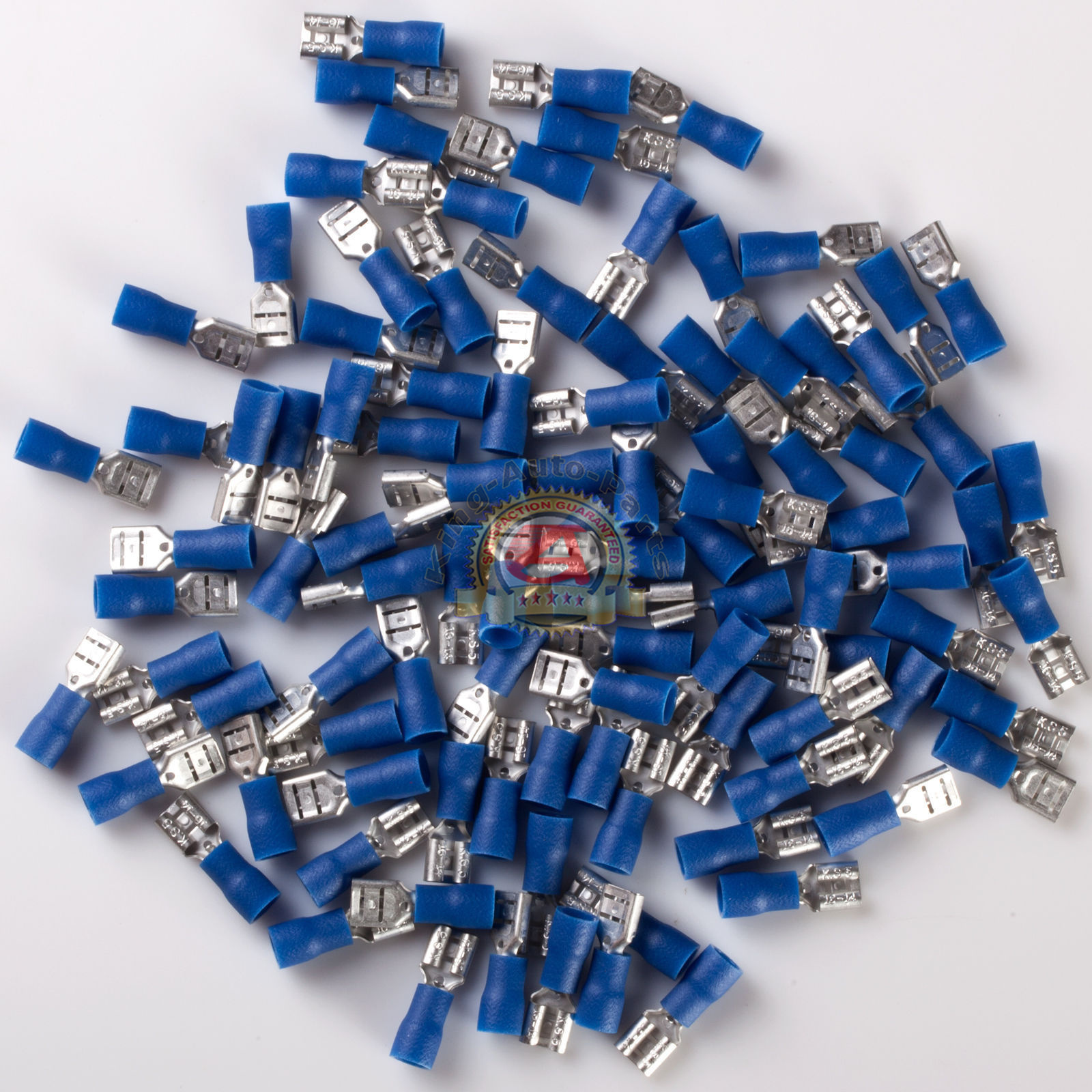 1614 AWG FEMALE VINYL QUICK DISCONNECT .205" ELECTRICAL Crimp