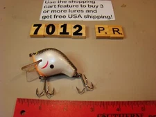 U7012 PR EARLY SQUARE BILL BRASS HARDWARE BAGLEY BALSA B FISHING LURE