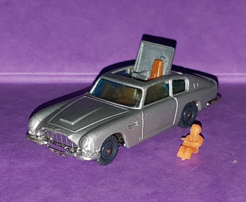 Jouet Ancien Majorette 1/64 – Aston Martin DB7 James Bond, Made In France